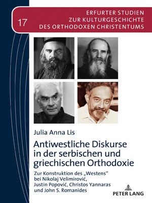 cover image of Antiwestliche Diskurse in der serbischen und griechischen Orthodoxie